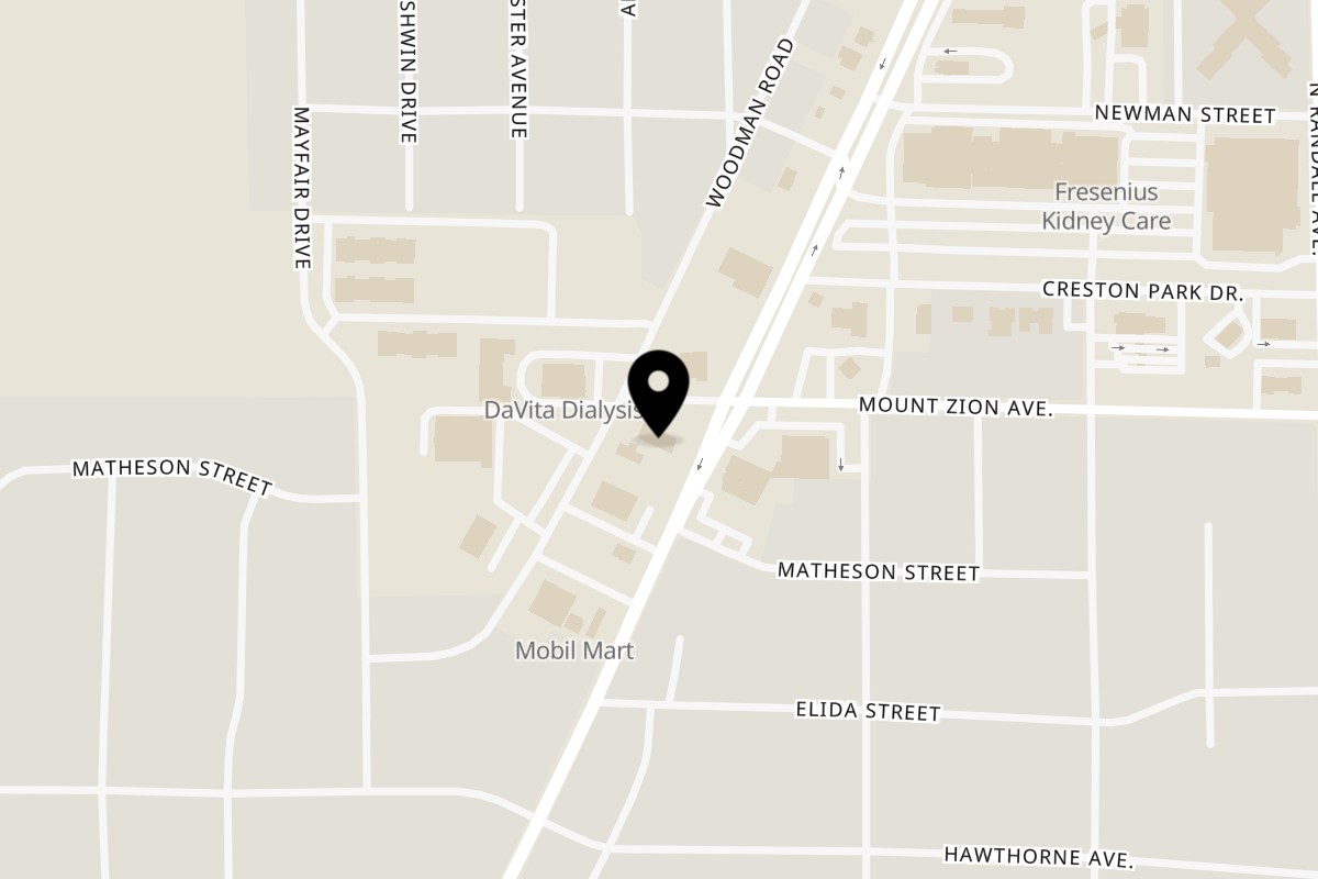 Map showing the location of Domino's Pizza Janesville – Milton Ave on 1259 Milton Ave in Janesville